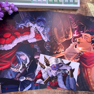 Impressão de arte de Hades | A4 e cartão postal