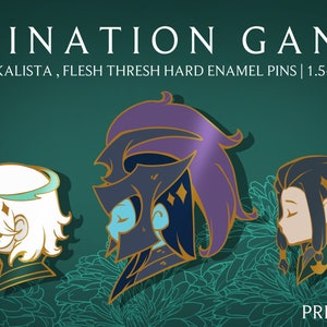 CLEARENCE Viego Kalista Thresh Hard Enamel Pins | League of Legends