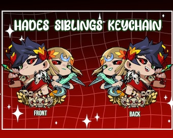 Hades Siblings Keychains