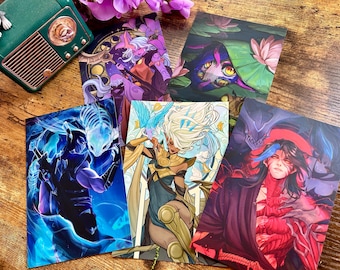 League of Legends Postcards