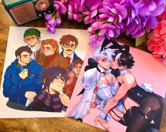 8x8 Prints | Stardew and Nicest Bunnies