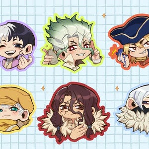 Dr Stone Sticker Sheet | A6