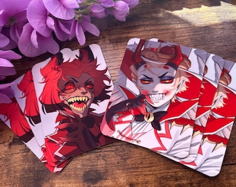 Lucifer and Alastor Photocard (Homeprinted)