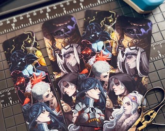 Hades Bookmark - Doublesided-  Home Printed
