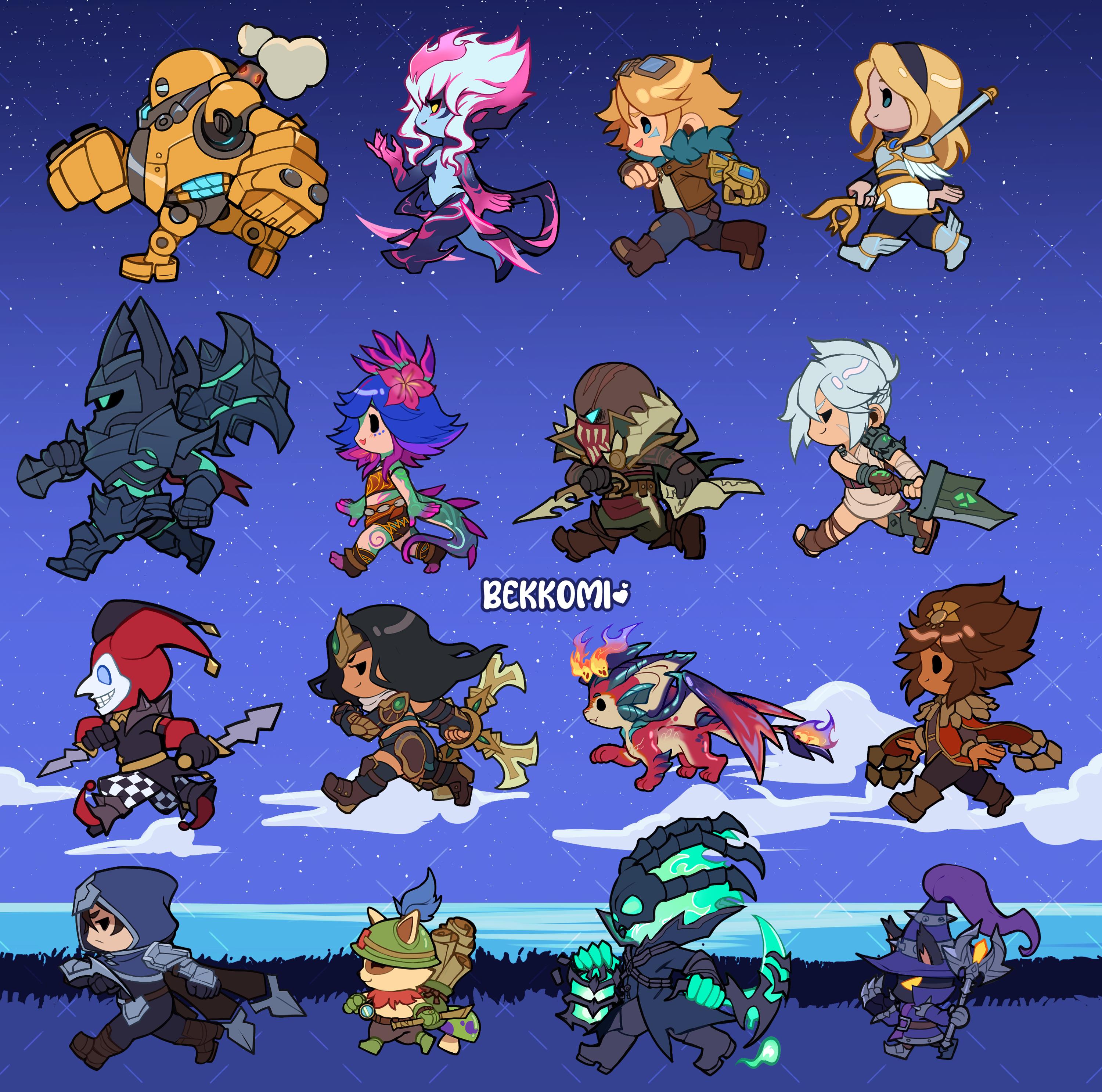 Legends on the Run Sticker| League of Legends 8x8cm | Vinyl - Etsy