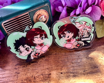 Dadandan  Acrylic Keychain | Double-Sided Alt Art