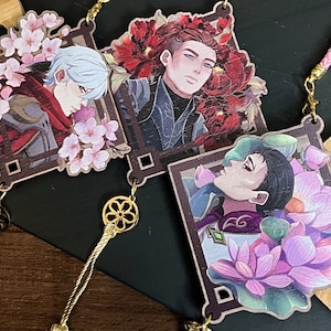 CLEARENCE | League of Legends |  Wood Charms | 3 in | Tasseled