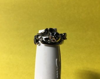 Kitty Cat Adjustable Wrap Around Ring