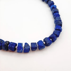 Lapis Lazuli Nugget Beads, Natural Lapis Lazuli Nugget, Natural Lapis Lazuli Gemstones, Centre Drilled Beads