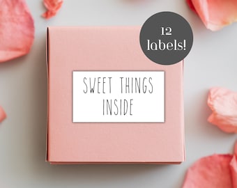 Thermodrucker 4x6 Etikettenvorlagen, kleine Business-Verpackung (Digitaler Download)