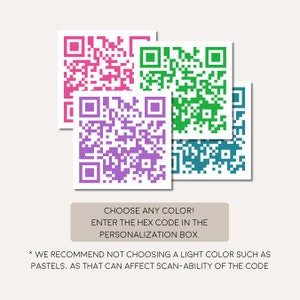 Custom QR Code Small Business Digital QR Code Custom Generated QR Code ...