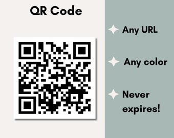 Benutzerdefinierter QR-Code Small Business Digitaler QR-Code Benutzerdefinierter QR-Code Social-Media-Qr-Code Hochzeitswebsite-Registry-Qr-Code Benutzerdefinierte Farbe