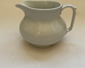 Creil Montereau milk jug 19th century