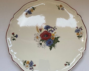 Sarreguemines round dish "Agreste"