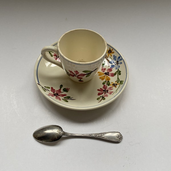 Tasse à Thé Créative Motif Cheval & Papillon – Effet Dynamique Réfléchissant, Céramique Dorée Avec Soucoupe & Cuillère