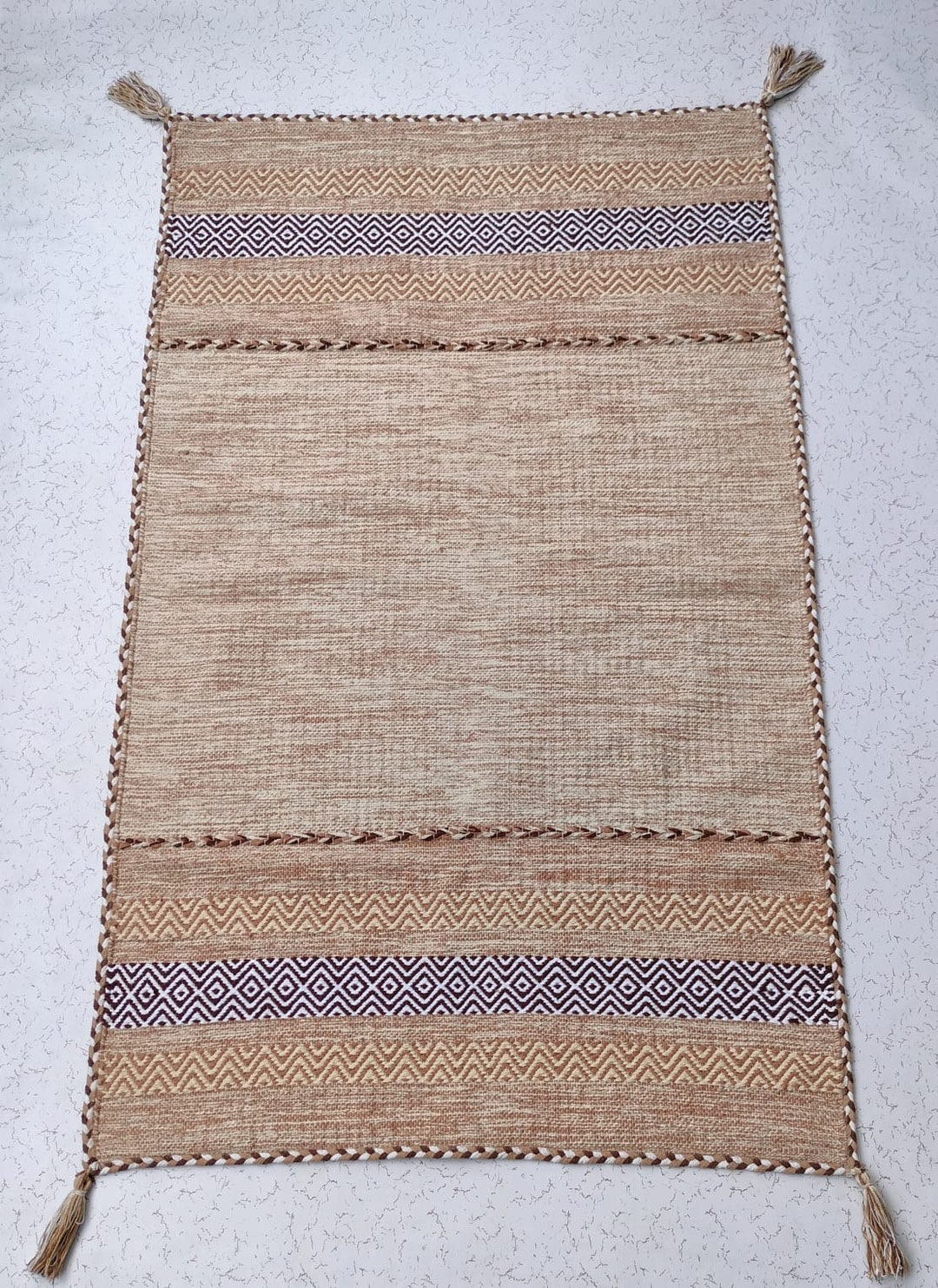 Rugs Kilim Rug-cotton Rug Hand Made Natural Cotton - Etsy