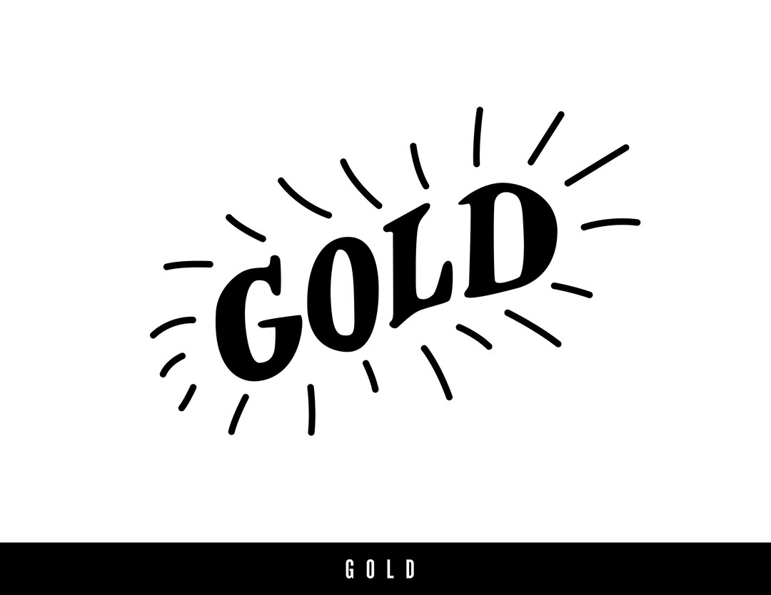 Gold Lettering - Etsy
