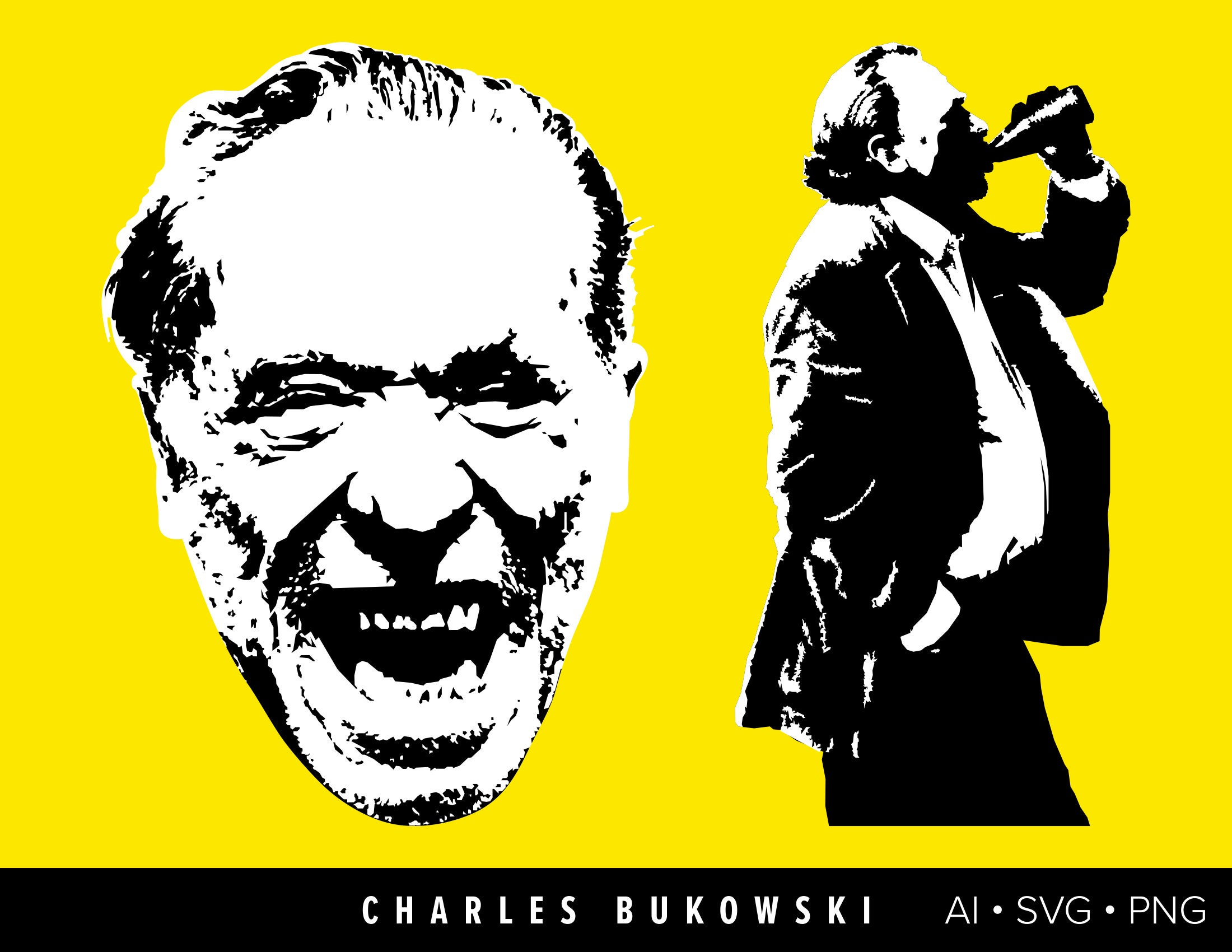 Charles Bukowski - Etsy