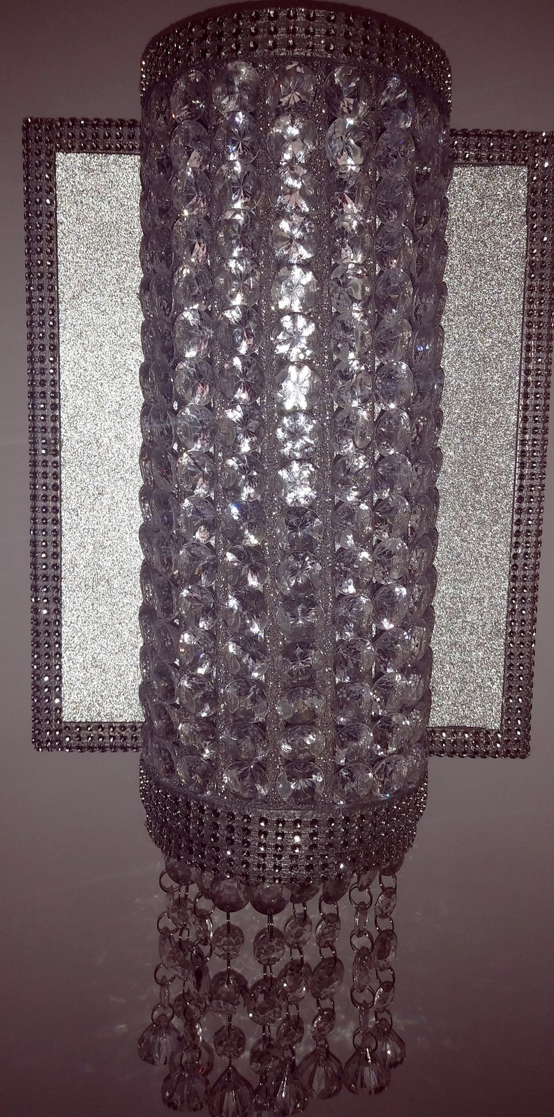 Wall Sconce, Glam Wall Lighting, Wall Chandelier Etsy