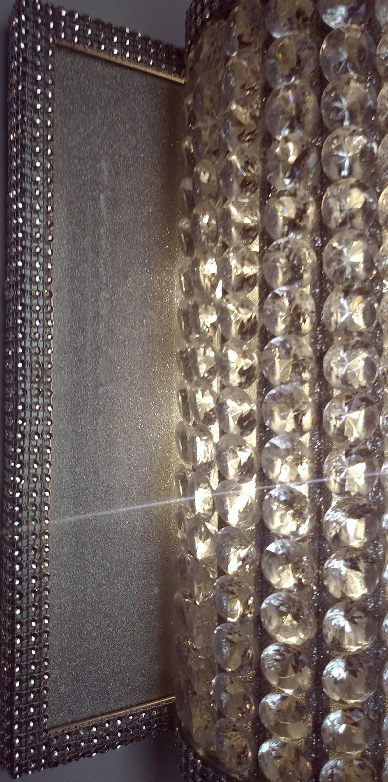 Wall Sconce, Glam Wall Lighting, Wall Chandelier Etsy