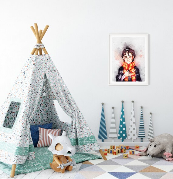 Harry Potter Gift Harry Potter Decor Harry Potter Art Harry Etsy