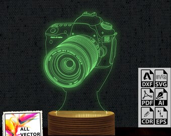 Download 3d Svg Camera Etsy