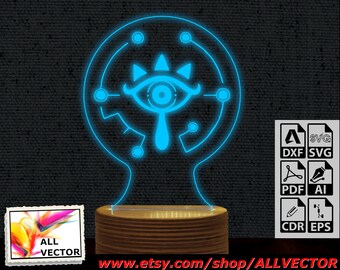 Sheikah Slate Eye Etsy