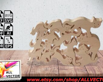 Download Cnc Animal Puzzle Etsy