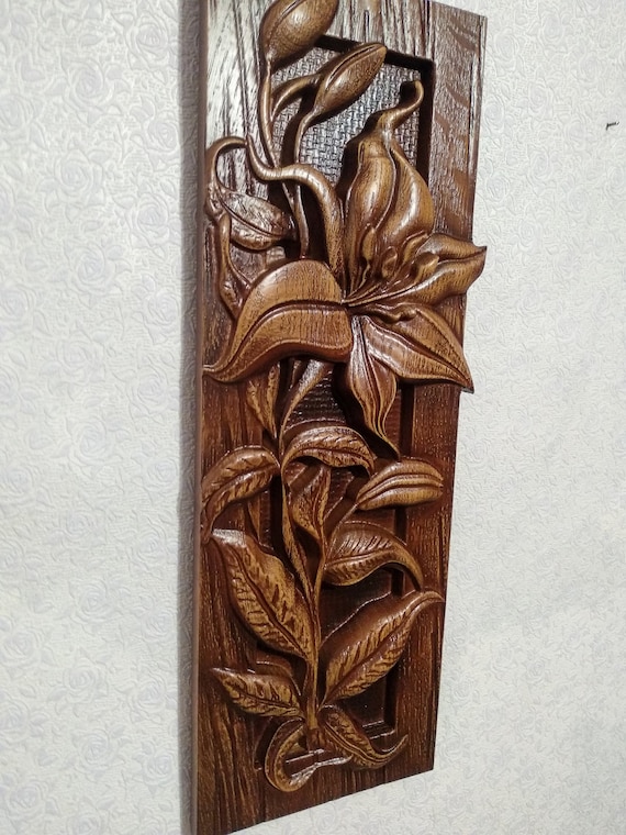 Star Flower Panel Carving Star Flower Panel Carving