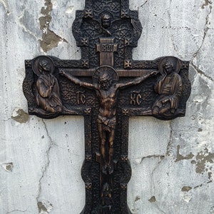 Wooden Crucifix, Jesus Christ, carved wooden cross, wooden cross, Catholic cross