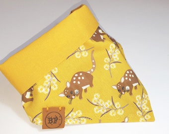 Yellow Jocelyn Proust Quoll Dog Bandana