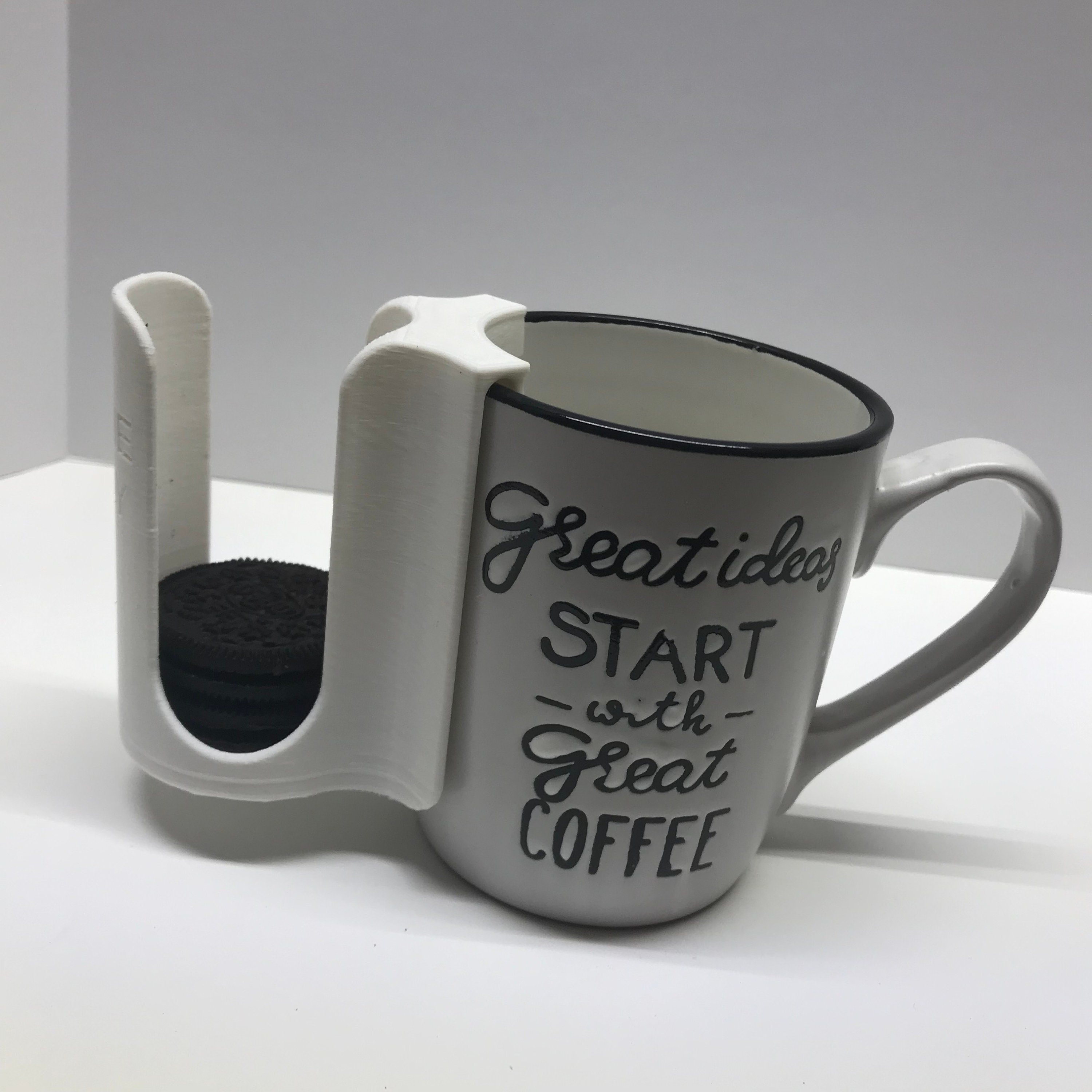 Cookie Caddy 3D Printed Cookie Holder for Your Coffee Cup Etsy