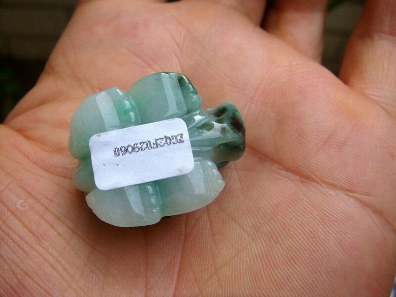 A type Jadeite Jade Certified 100/% Natural Untreated Grade A Handmade Carved Longevity Turtle\u957f\u5bff\u9f9f Pendant Necklace Burma Gemstone 9060