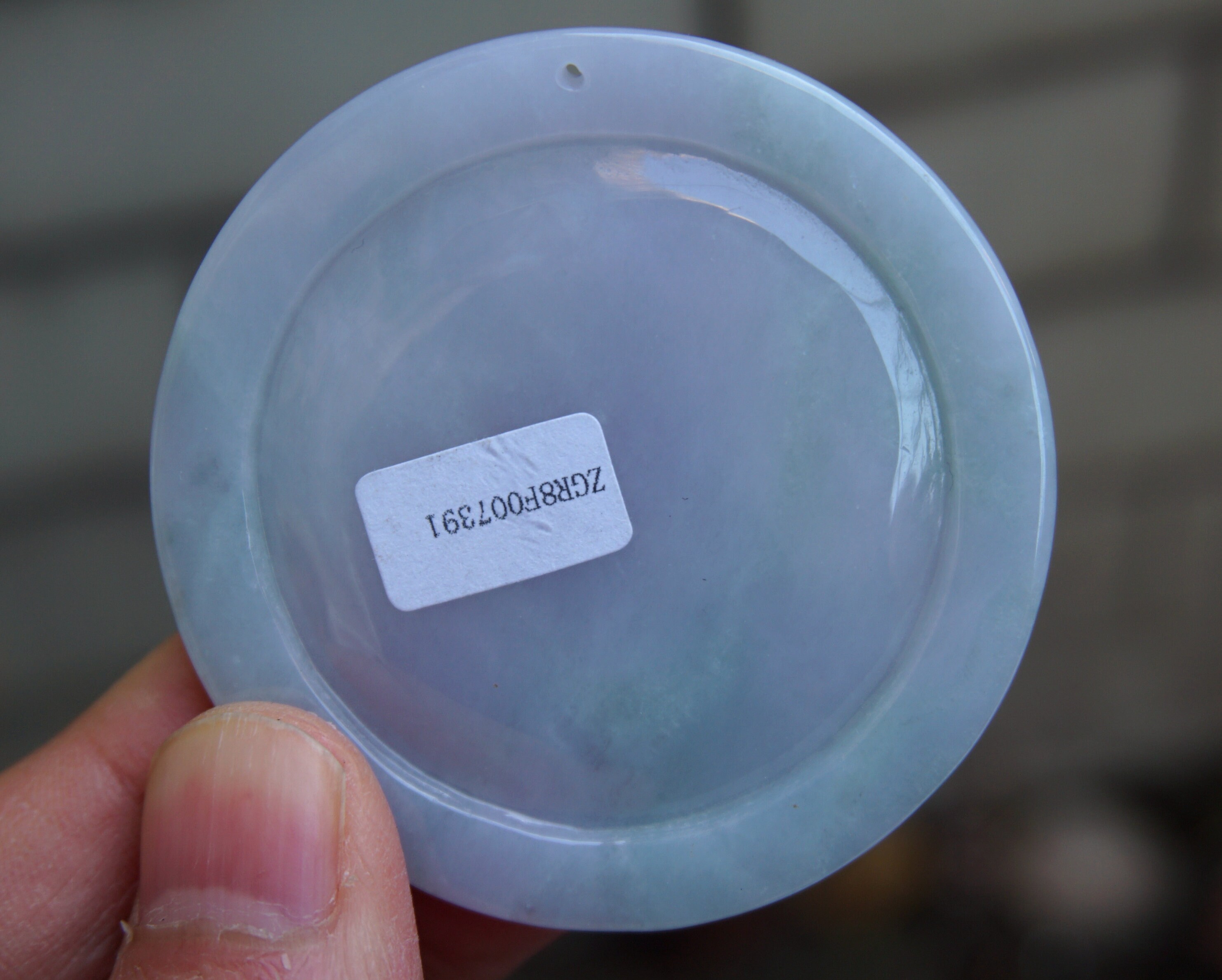 Lavender Jadeite Jade Pendant Certified 100 Natural Untreated Etsy