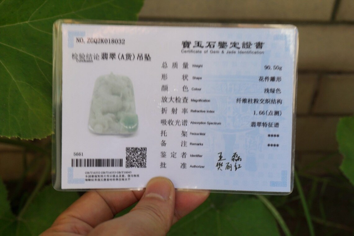 Jadeite Jade Certified 100% Natural Untreated Grade A A type | Etsy