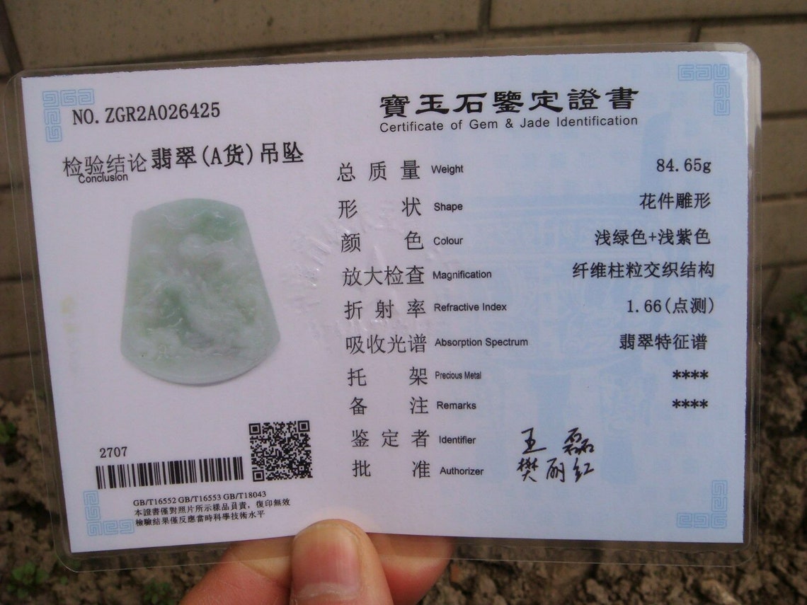 Jadeite Jade Pendant 100% Natural Untreated Grade A type | Etsy