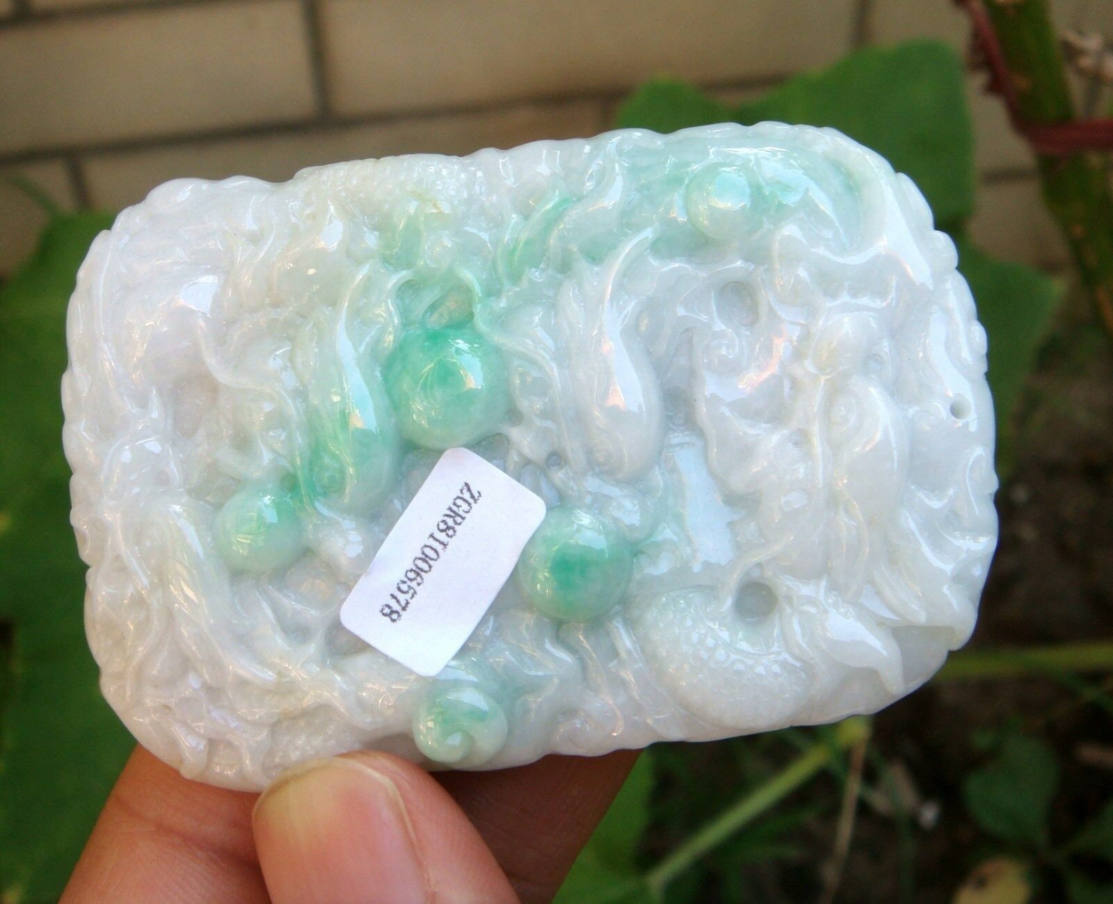 Jadeite Jade Certified 100 Natural Untreated Grade A A type Etsy