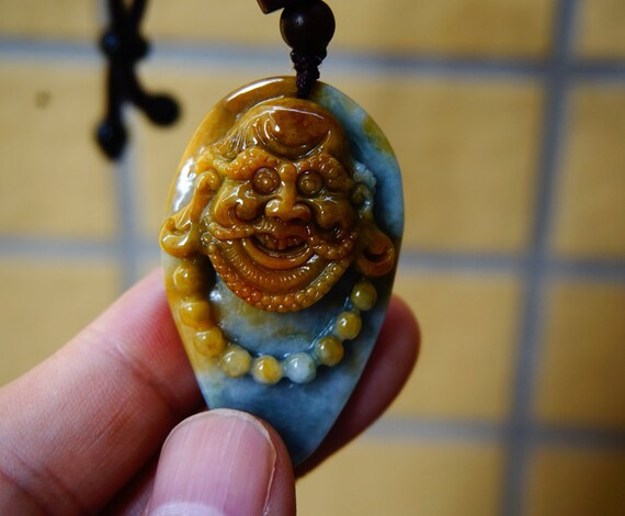 48MM Certified 100% Natural Untreated Grade A Brown Jadeite