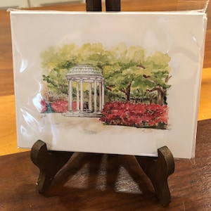 UNC Old Well note cards - set of 10 with envelopes