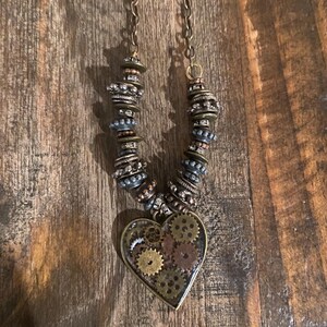 Bronze Steampunk Pendant