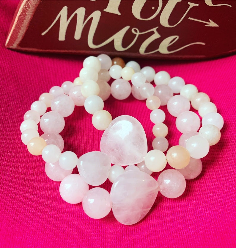 woman\u2019s bracelet rose quartz bracelet valentine gift for women pink opal bracelet pink bracelet braceletarmcandy bracelet