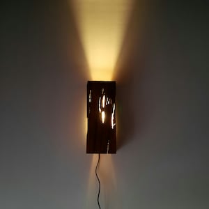 Wall lamp || wooden lamp