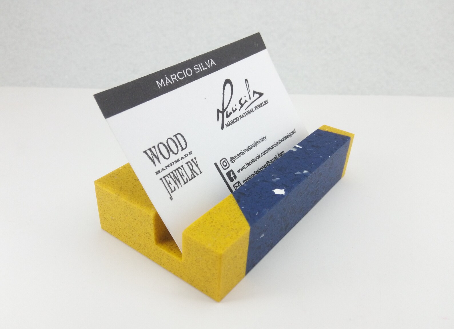 Desk Cards Holder Business Card Holder Single Card Holder Etsy