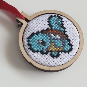 Pocket Monsters Turtle Cross Stitch Pattern