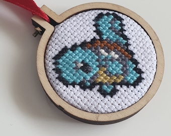 Pocket Monsters Turtle Cross Stitch Pattern