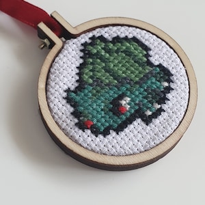 Pocket Plant Monster Cross Stitch Pattern