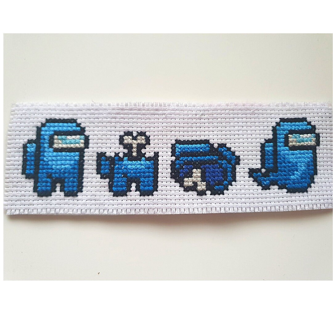 Cross Stitch Among Us Perler Beads Patterns 202 Wobbuffet Cross