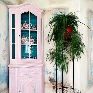 Glasvitrine LILLY of the VALLEY Vitrinenschrank in zartem | Etsy