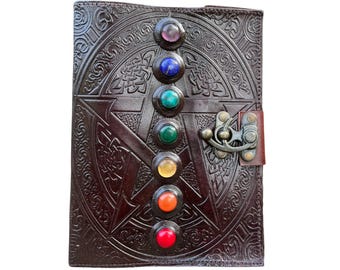 Seven Stone Lederbuch: Keltisches Grimoire, Reisetagebuch
