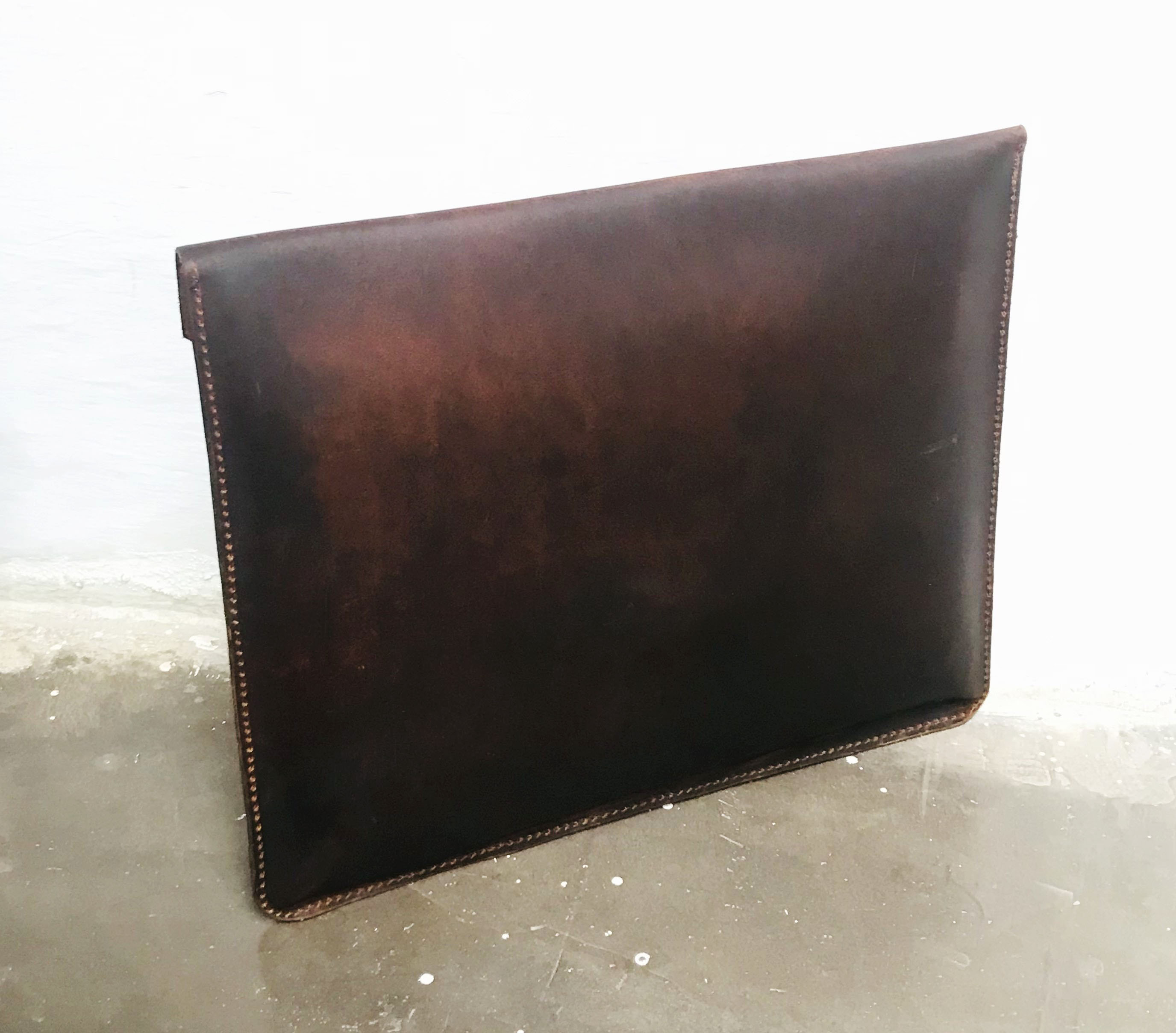 Leather Laptop Sleeve Personalized Leather Laptop Case Etsy